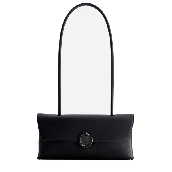 Seal Flap Bag in Carbon