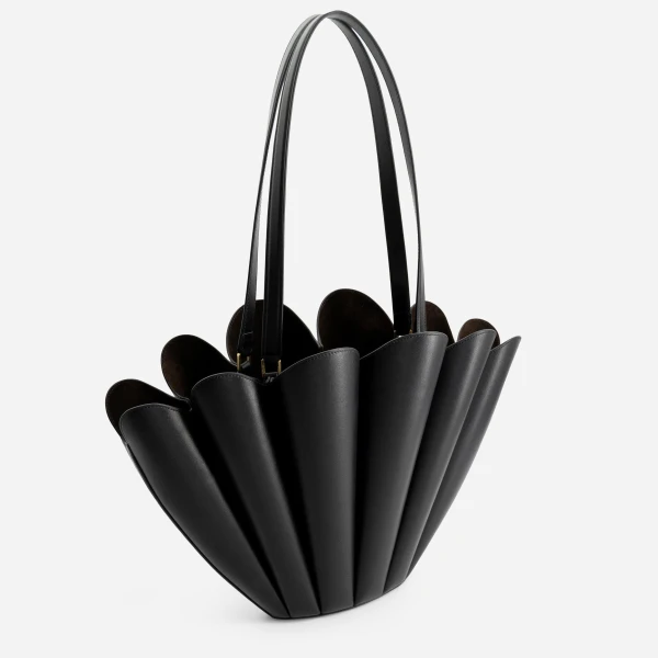 Mlouye Seashell Tote in Black | Totes & Top-Handle Bags | Luxury Shoes 