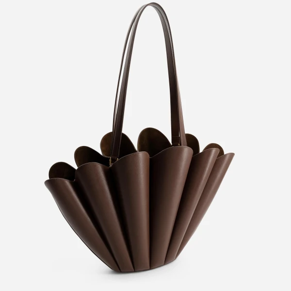 Mlouye Seashell Tote in Espresso | Totes & Top-Handle Bags | Luxury Shoes 