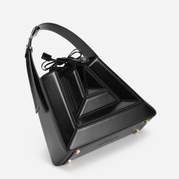 Mlouye Sera Eclat Bag in Black | Shoulder & Crossbody Bags | Luxury Shoes 