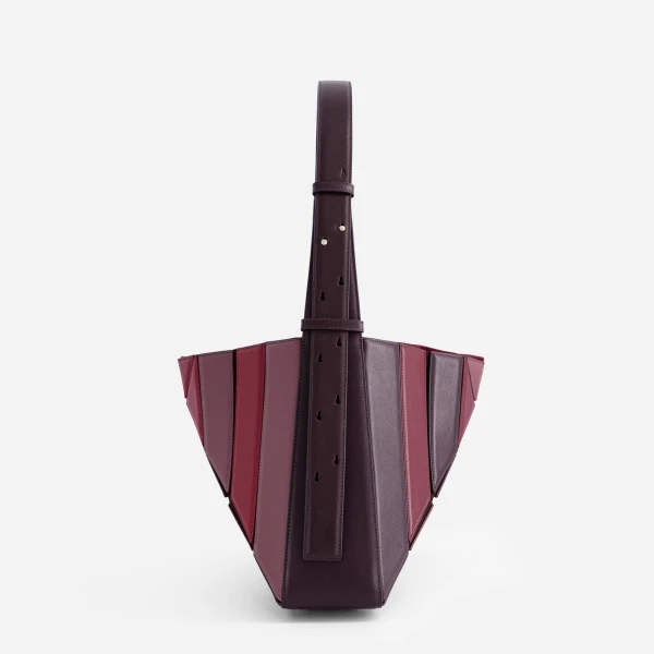 Mlouye Sera Eclat Bag in Cranberry | Shoulder & Crossbody Bags | Luxury Shoes 