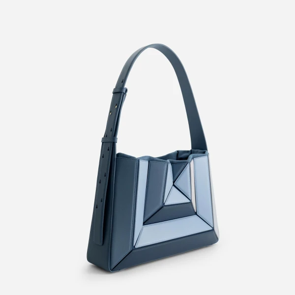 Mlouye Sera Eclat Bag in Denim | Shoulder & Crossbody Bags | Luxury Shoes 