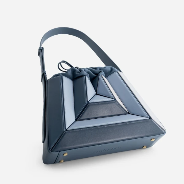 Mlouye Sera Eclat Bag in Denim | Shoulder & Crossbody Bags | Luxury Shoes 