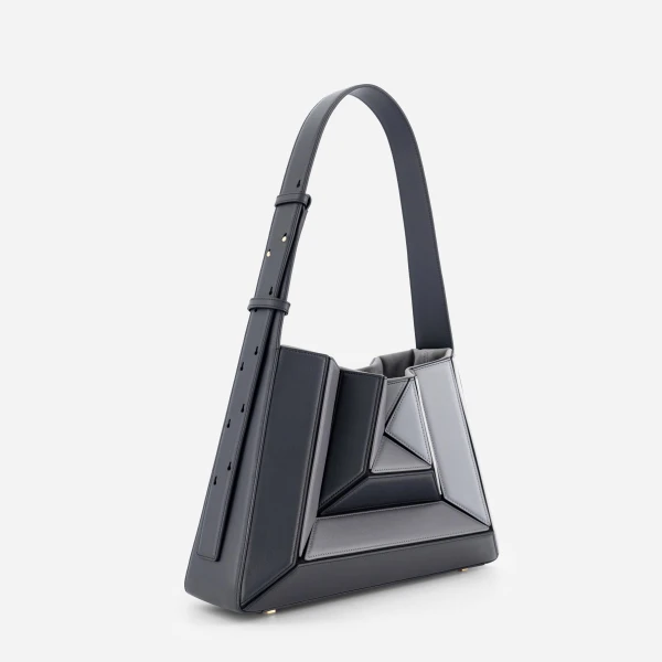 Mlouye Sera Eclat Bag in Shark | Shoulder & Crossbody Bags | Luxury Shoes 
