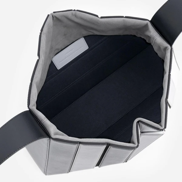 Mlouye Sera Eclat Bag in Shark | Shoulder & Crossbody Bags | Luxury Shoes 