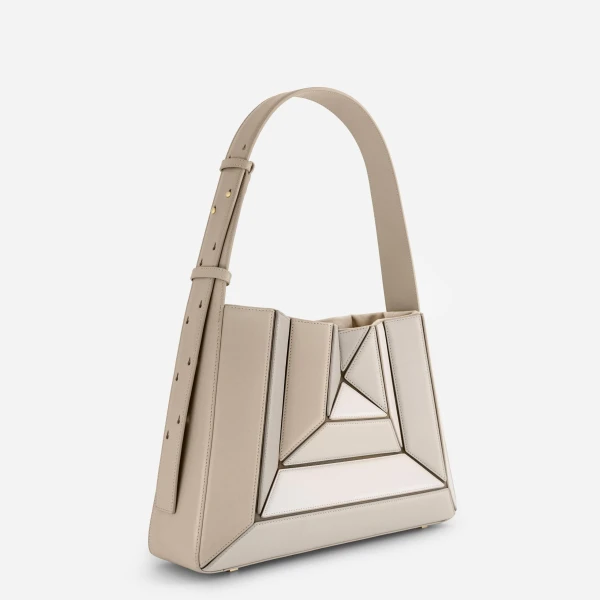 Mlouye Sera Eclat Bag in Vanilla | Shoulder & Crossbody Bags | Luxury Shoes 
