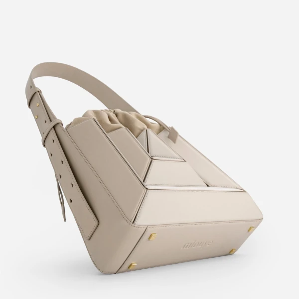Mlouye Sera Eclat Bag in Vanilla | Shoulder & Crossbody Bags | Luxury Shoes 