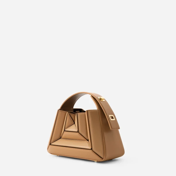 Mlouye Sera Mia Bag in Biscuit | Totes & Top-Handle Bags | Luxury Shoes 