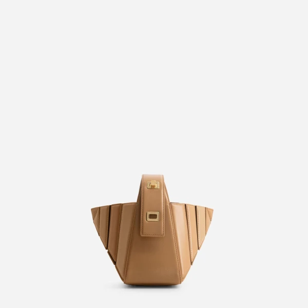 Mlouye Sera Mia Bag in Biscuit | Totes & Top-Handle Bags | Luxury Shoes 