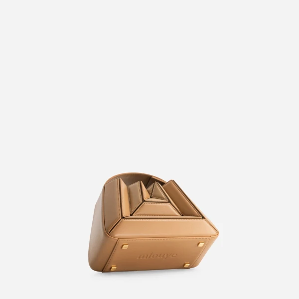 Mlouye Sera Mia Bag in Biscuit | Totes & Top-Handle Bags | Luxury Shoes 