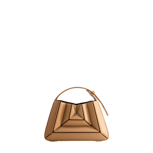 Mlouye Sera Mia Bag in Biscuit | Totes & Top-Handle Bags | Luxury Shoes 