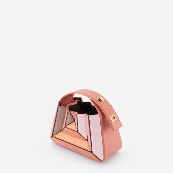 Mlouye Sera Mia Bag in Peach | Totes & Top-Handle Bags | Luxury Shoes 
