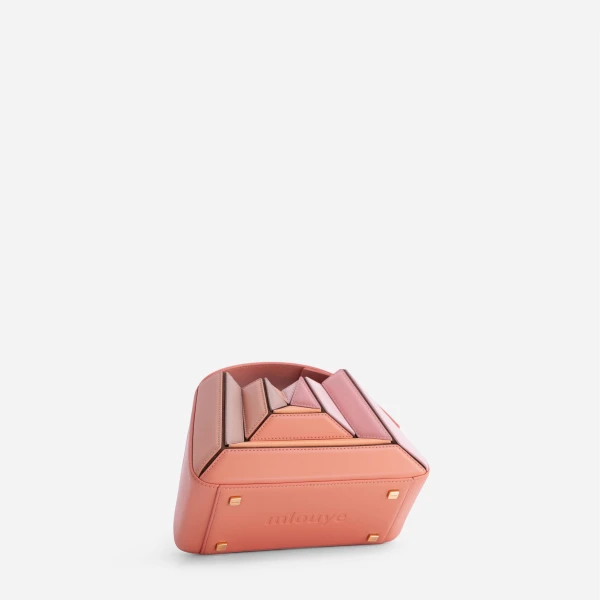 Mlouye Sera Mia Bag in Peach | Totes & Top-Handle Bags | Luxury Shoes 