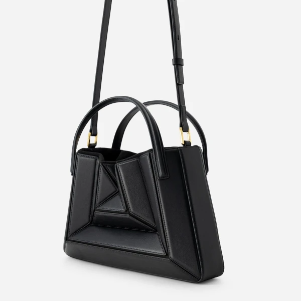 Mlouye Sera Tote in Black | Totes & Top-Handle Bags | Luxury Shoes 