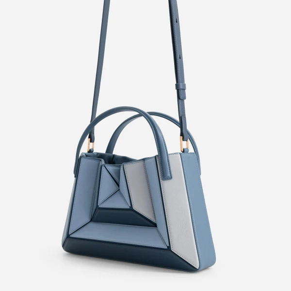 Mlouye Sera Tote in Denim | Totes & Top-Handle Bags | Luxury Shoes 