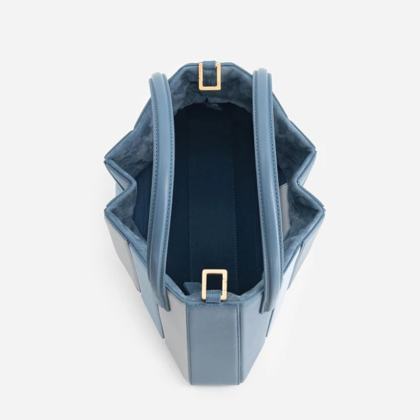 Mlouye Sera Tote in Denim | Totes & Top-Handle Bags | Luxury Shoes 