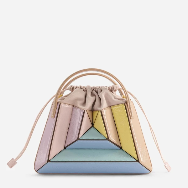 Mlouye Sera Tote in Mermaid Multicolour | Totes & Top-Handle Bags | Luxury Shoes 