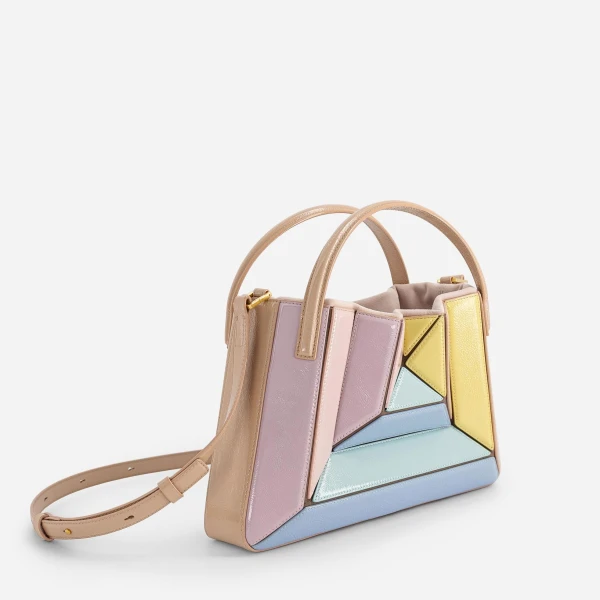 Mlouye Sera Tote in Mermaid Multicolour | Totes & Top-Handle Bags | Luxury Shoes 