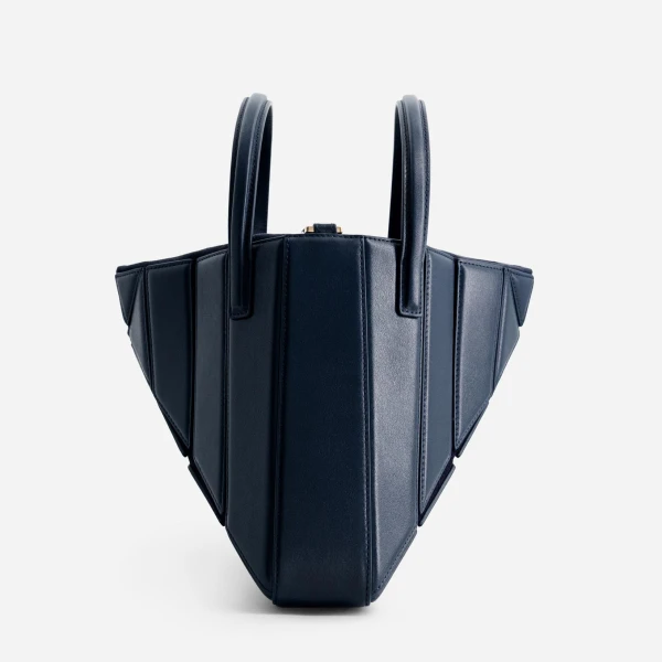 Mlouye Sera Tote in Navy | Totes & Top-Handle Bags | Luxury Shoes 