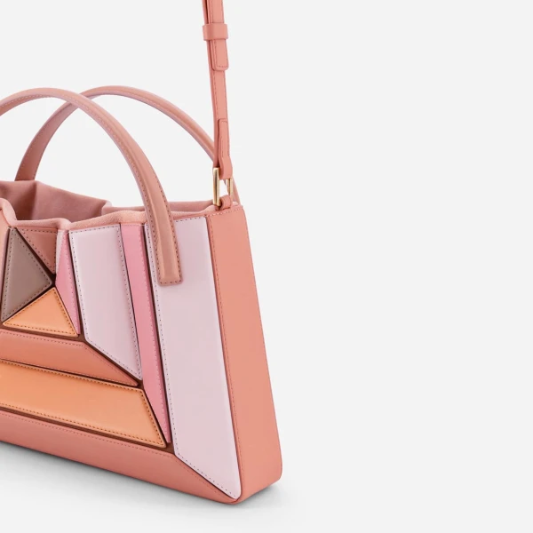 Mlouye Sera Tote in Peach | Totes & Top-Handle Bags | Luxury Shoes 