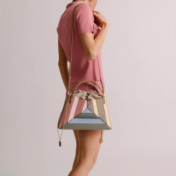 Mlouye Sera Tote in Peach | Totes & Top-Handle Bags | Luxury Shoes 
