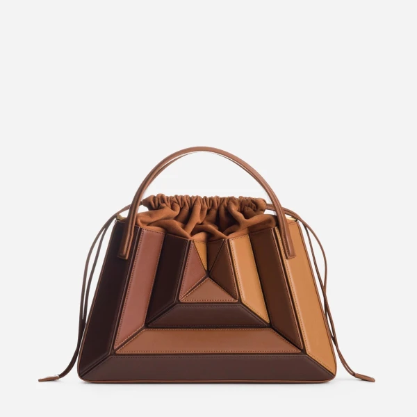 Mlouye Sera Tote in Praline | Totes & Top-Handle Bags | Luxury Shoes 