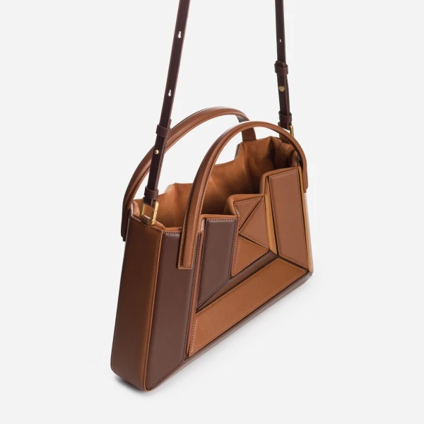 Mlouye Sera Tote in Praline | Totes & Top-Handle Bags | Luxury Shoes 