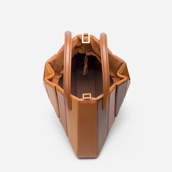 Mlouye Sera Tote in Praline | Totes & Top-Handle Bags | Luxury Shoes 