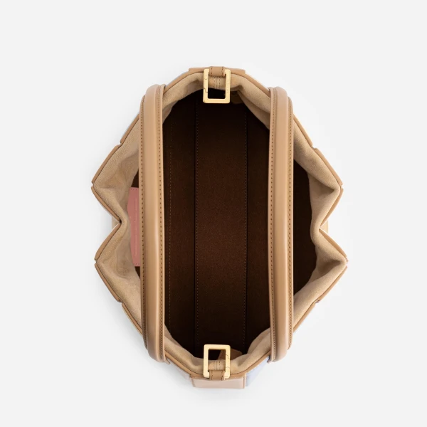 Mlouye Sera Tote in Suede Gummy | Totes & Top-Handle Bags | Luxury Shoes 
