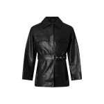 Moose Knuckles BLVD Leather Field Jacket in Black Moose Knuckles BLVD Leather Field Jacket in Black | Luxury Shoes