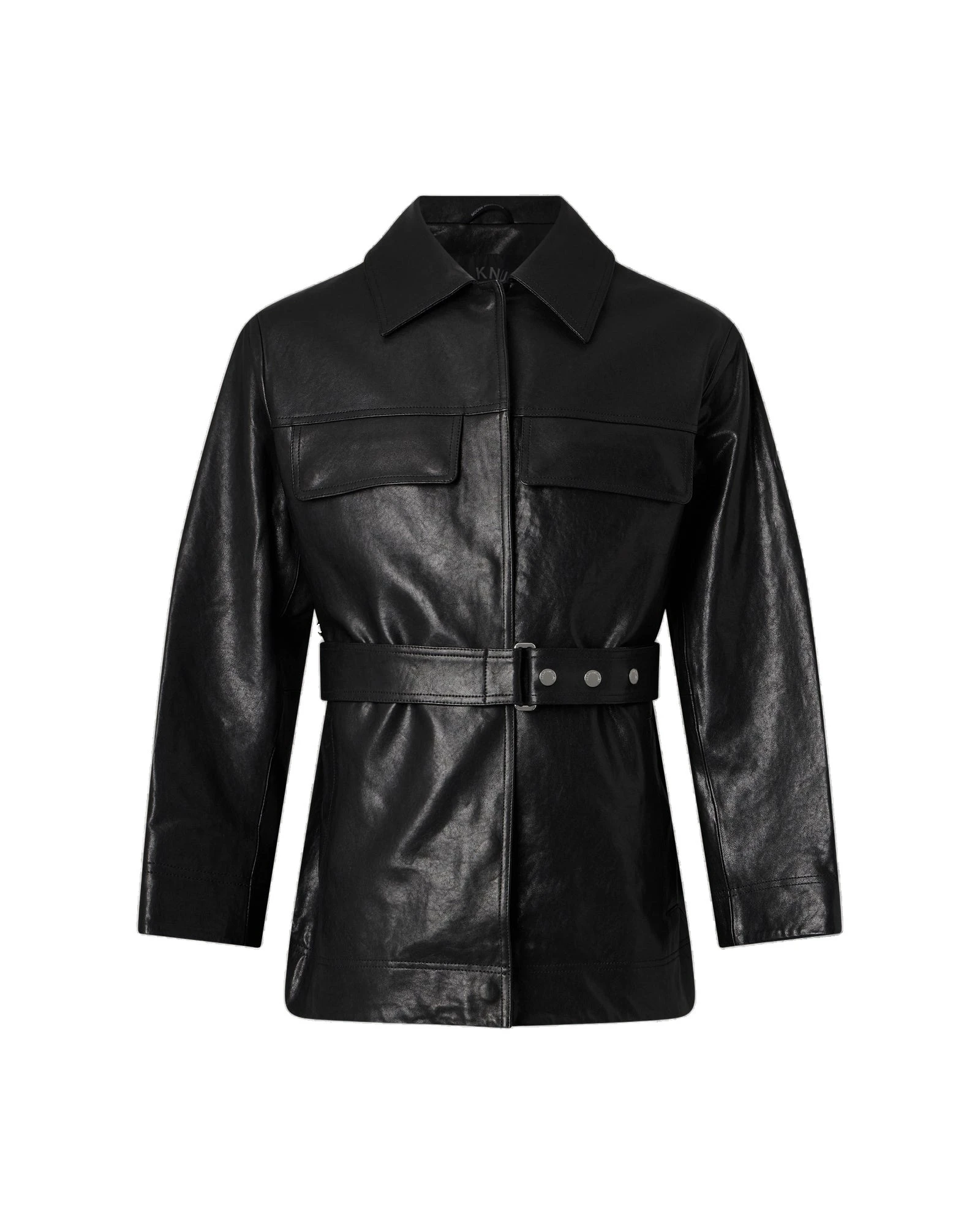 Moose Knuckles BLVD Leather Field Jacket in Black Moose Knuckles BLVD Leather Field Jacket in Black | Luxury Shoes