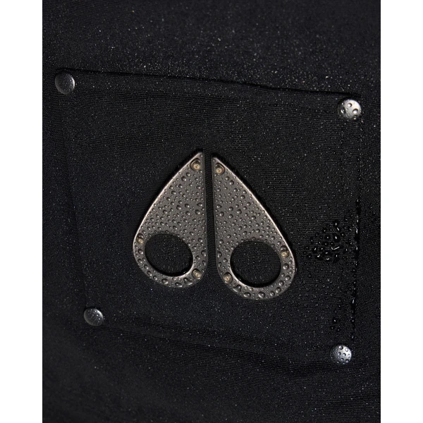 Moose Knuckles Banff Down Bomber in Black | Men Jackets | Luxury Shoes 