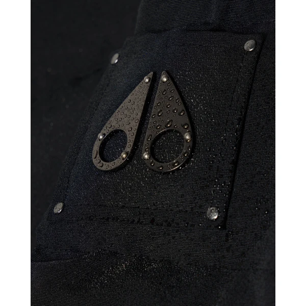 Moose Knuckles Banff Down Bomber in Black | Jackets | Luxury Shoes 