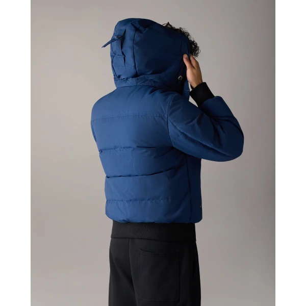 Moose Knuckles Banff Down Bomber in Nightfall | Men Jackets | Luxury Shoes 