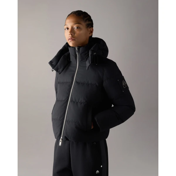 Moose Knuckles Banff Down Jacket in Black | Jackets | Luxury Shoes 
