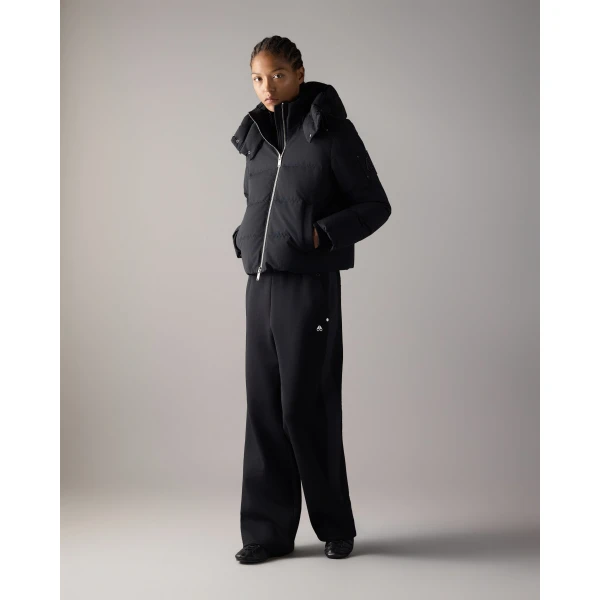 Moose Knuckles Banff Down Jacket in Black | Jackets | Luxury Shoes 
