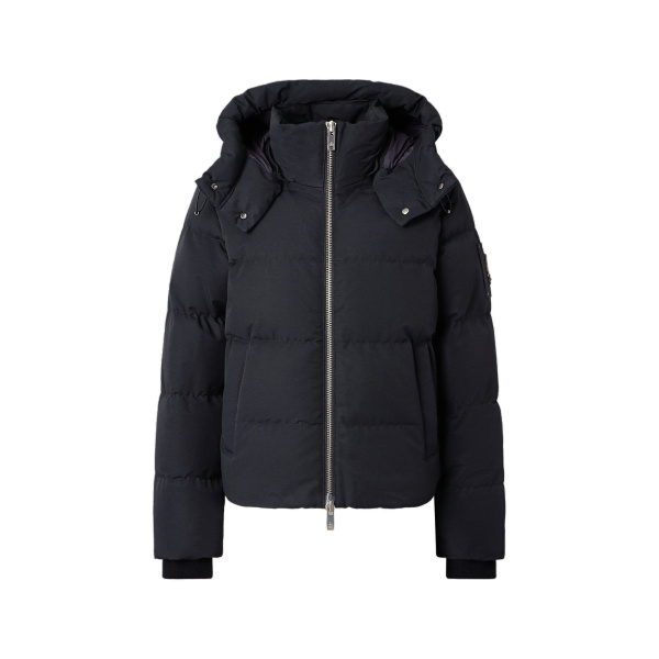 Moose Knuckles Banff Down Jacket in Black | Luxury Shoes 
