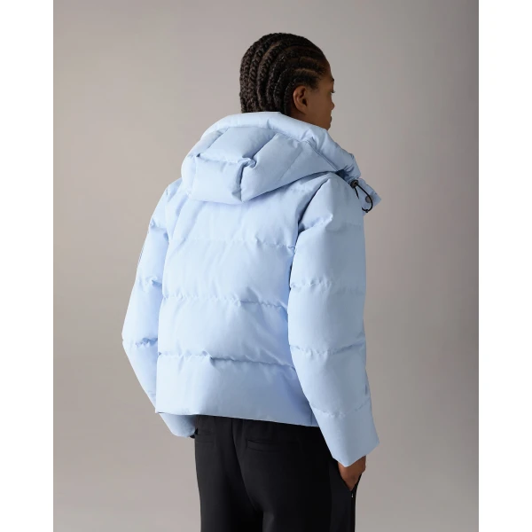 Moose Knuckles Banff Down Jacket in Blue Ice | Jackets | Luxury Shoes 