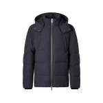 Moose Knuckles Banff Down Jacket in Cement | Luxury Shoes 