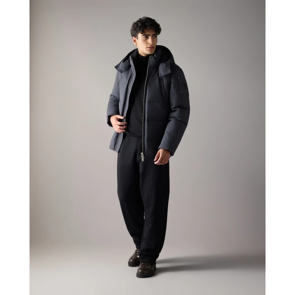 Moose Knuckles Banff Down Jacket in Cement | Men Jackets | Luxury Shoes 