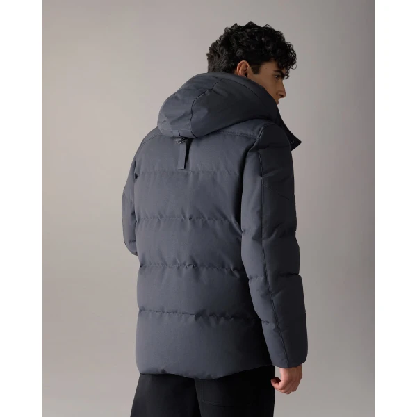 Moose Knuckles Banff Down Jacket in Cement | Men Jackets | Luxury Shoes 