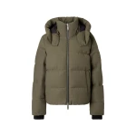 Moose Knuckles Banff Down Jacket in Combat | Luxury Shoes 