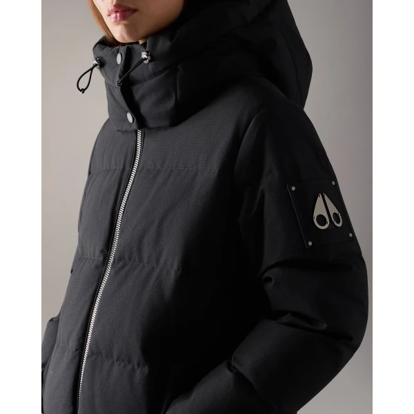Moose Knuckles Banff Down Parka in Black | Coats | Luxury Shoes 