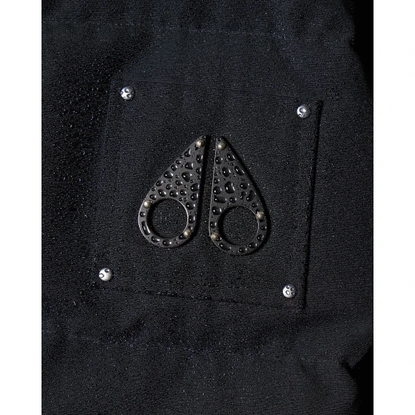 Moose Knuckles Banff Down Parka in Black | Coats | Luxury Shoes 