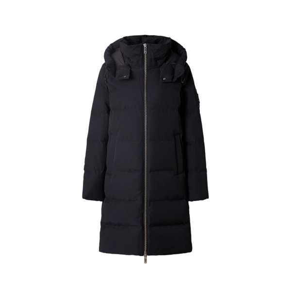 Moose Knuckles Banff Down Parka in Black | Luxury Shoes 