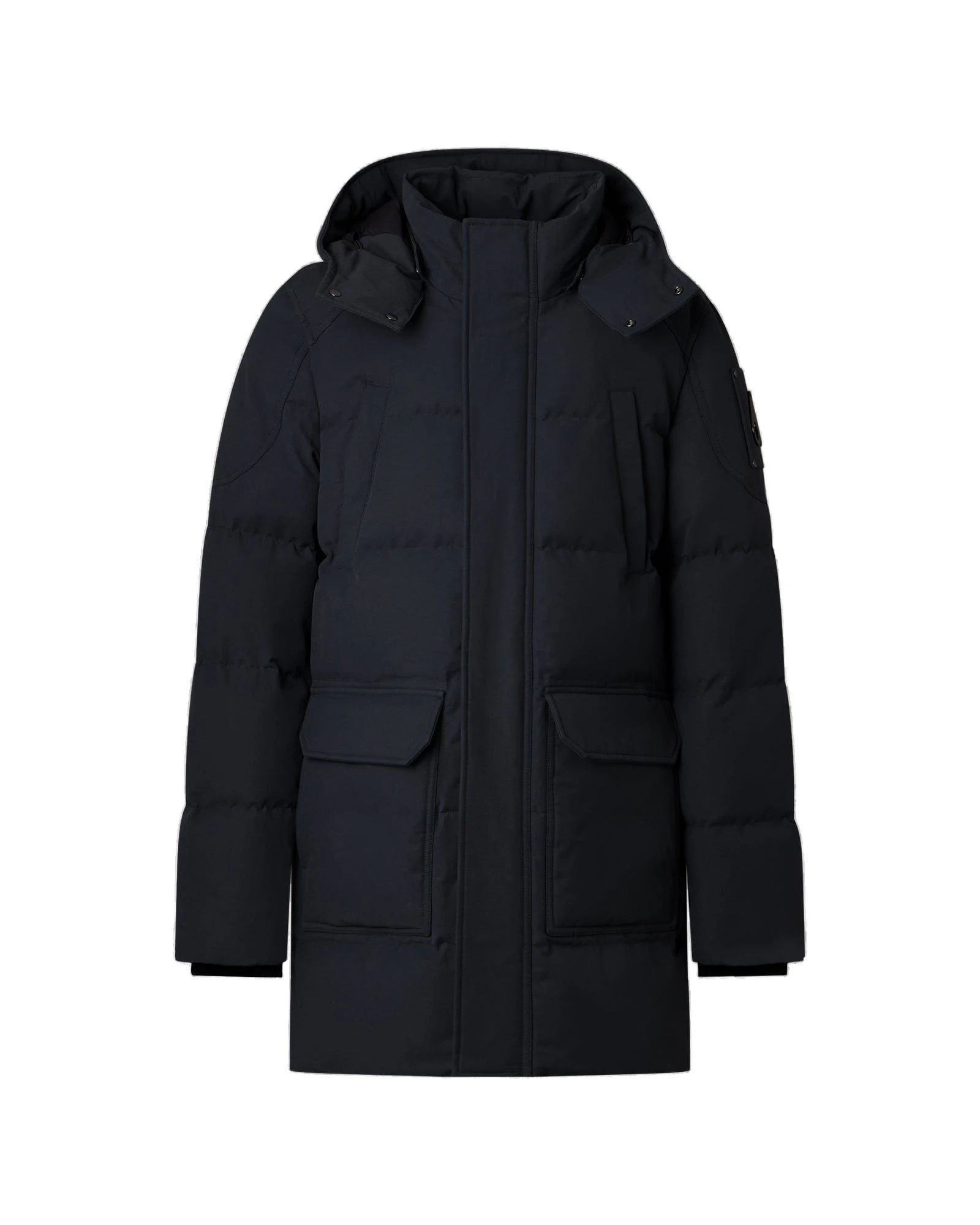 Moose Knuckles Banff Down Parka in Cement Moose Knuckles Banff Down Parka in Cement | Luxury Shoes