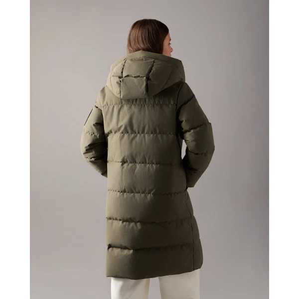 Moose Knuckles Banff Down Parka in Combat | Coats | Luxury Shoes 