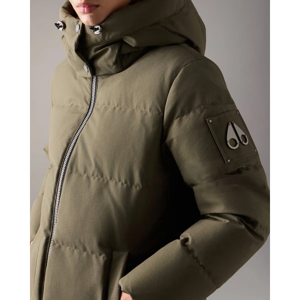 Moose Knuckles Banff Down Parka in Combat | Coats | Luxury Shoes 