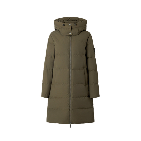 Moose Knuckles Banff Down Parka in Combat | Luxury Shoes 