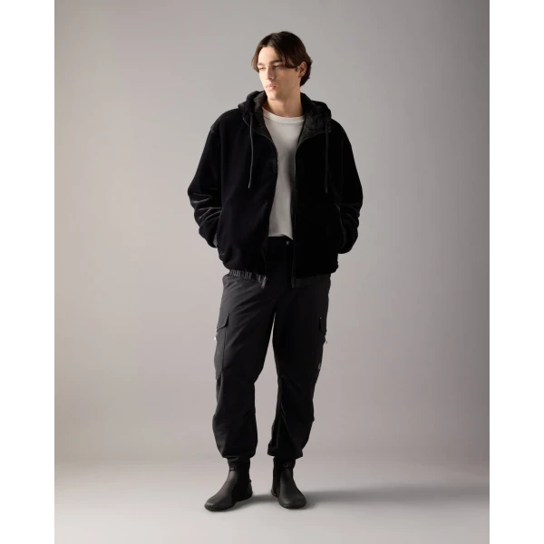 Moose Knuckles Borden Bunny Reversible Jacket in Black Monogram | Men Jackets | Luxury Shoes 